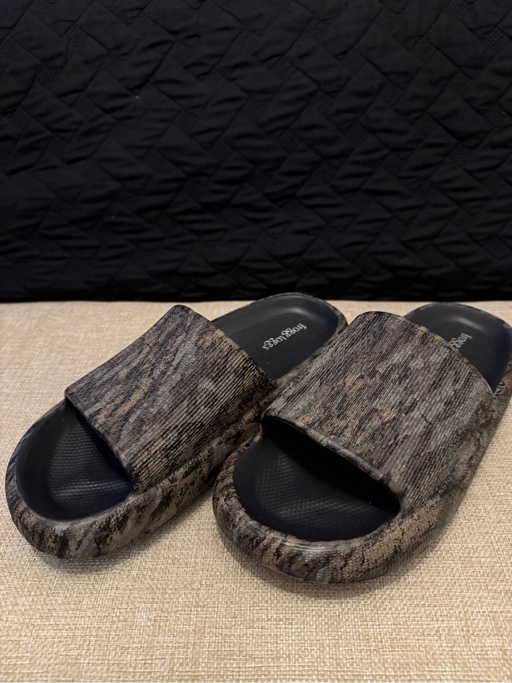 Mossy Oak Camo Slide - Men's Mossy Oak Bottomlands Slip-On